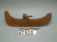 藏品(小木刻船)的圖片